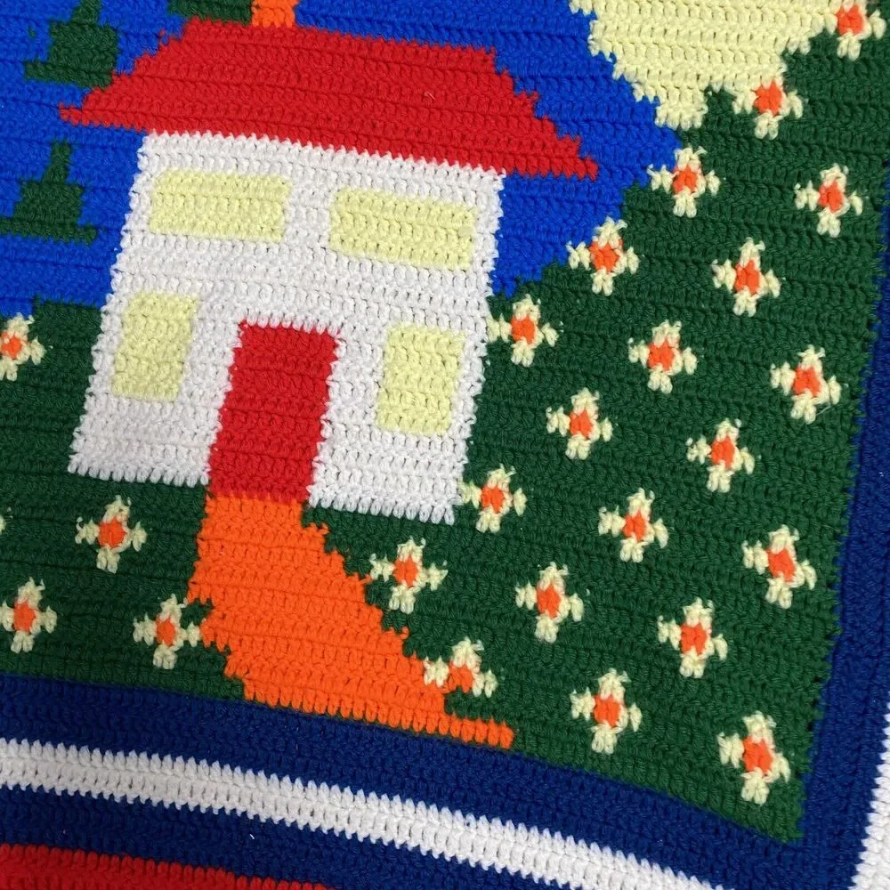 Vintage handmade crochet